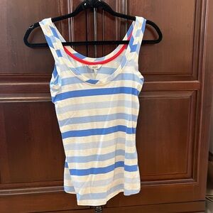 Joules striped tank; size 4: excellent condition